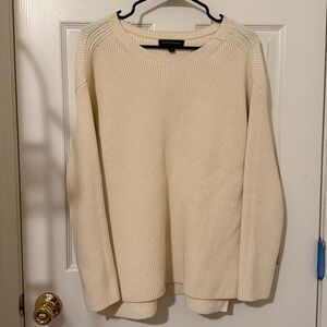 Banana Republic Off-White Knit Pullover